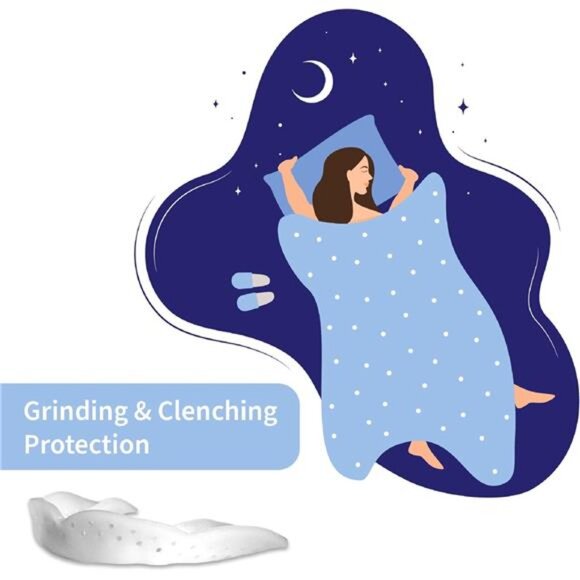 Night Guard - 1.6mm Thin - Custom-Molded Fit - Protects Nighttime Teeth Grinding - Picture 6 of 7